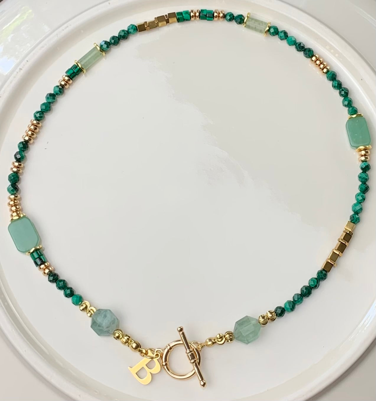 THEMIS - Bracelet/ras du cou, Lettre au choix